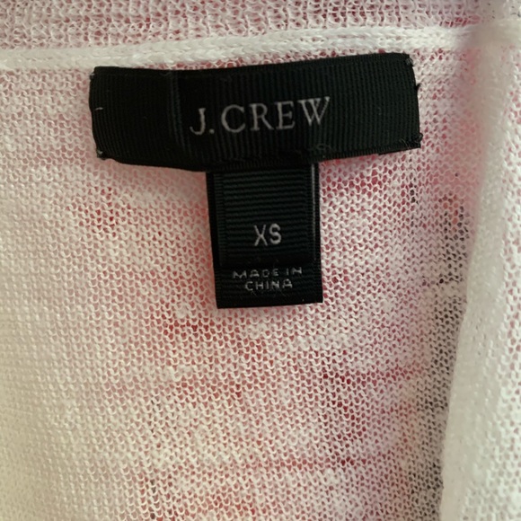 J. Crew Sheer Linen Sweater - Picture 6 of 8